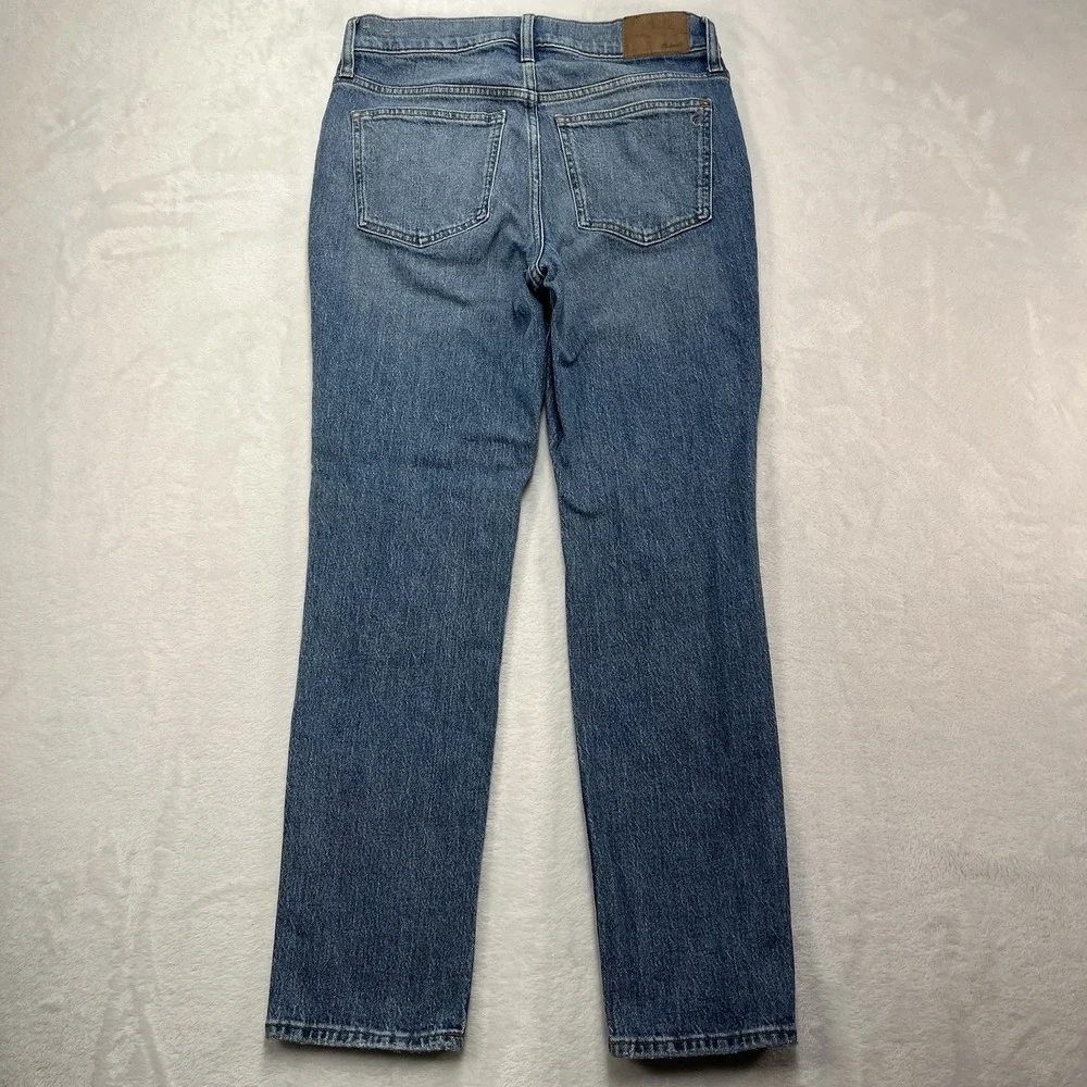 Madewell Mid-Rise Perfect Vintage Jean Womens 27 Medium Wash Casual Fall Winter